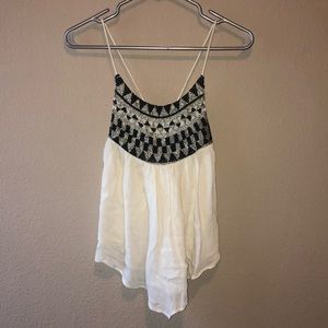 Beautiful Beaded Buckle top